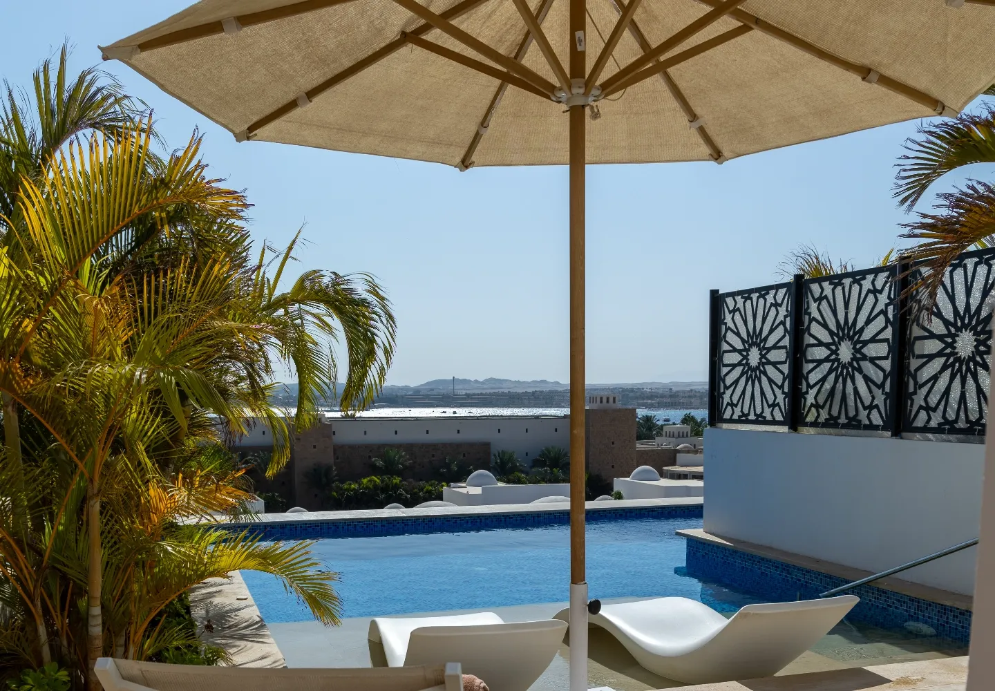 Swim-up Seaview One Bedroom Villa