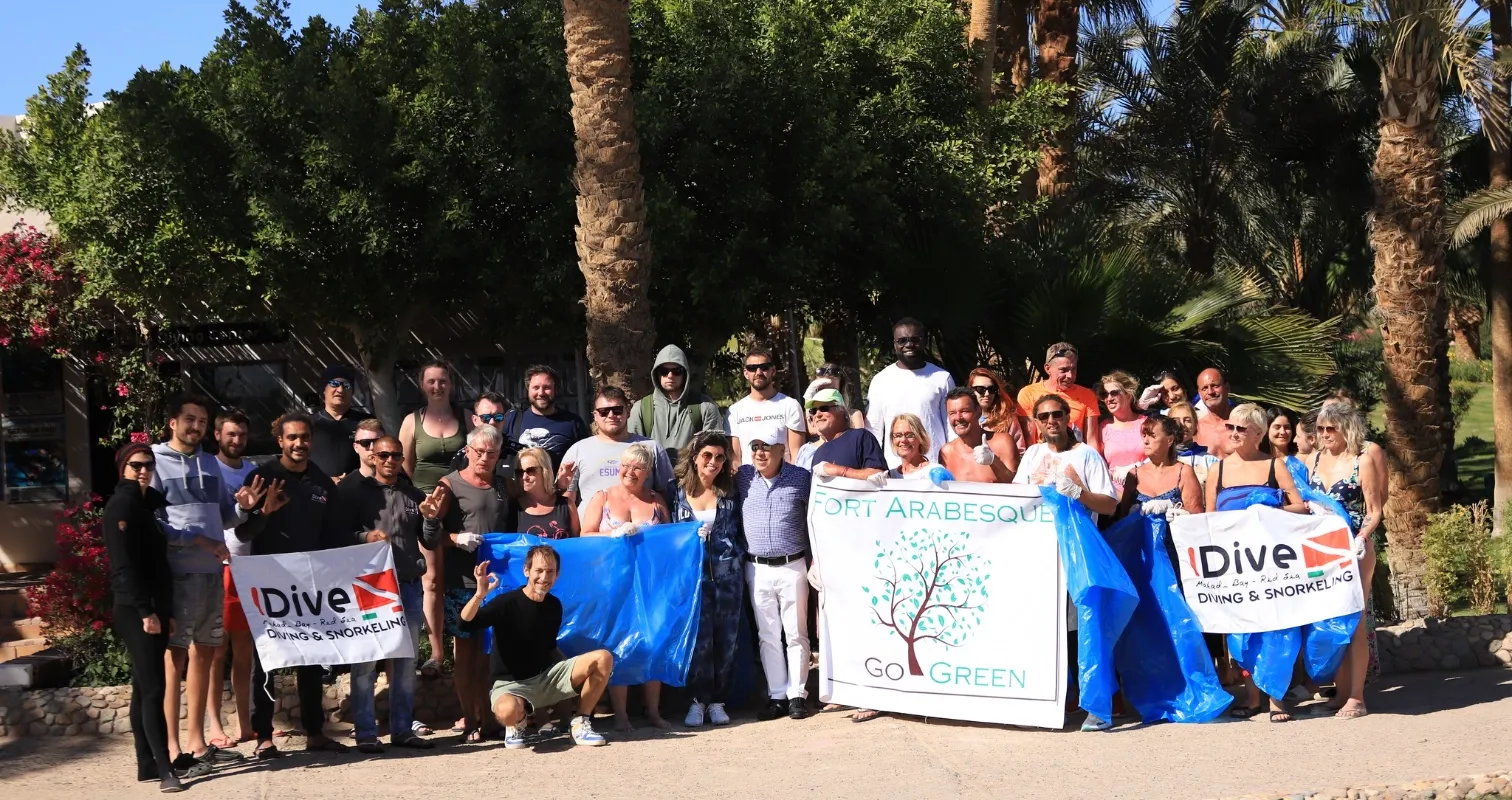 iDive and Fort Arabesque Join Forces for Red Sea Cleanup